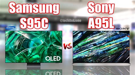 samsung 55 s95c vs sony a95l